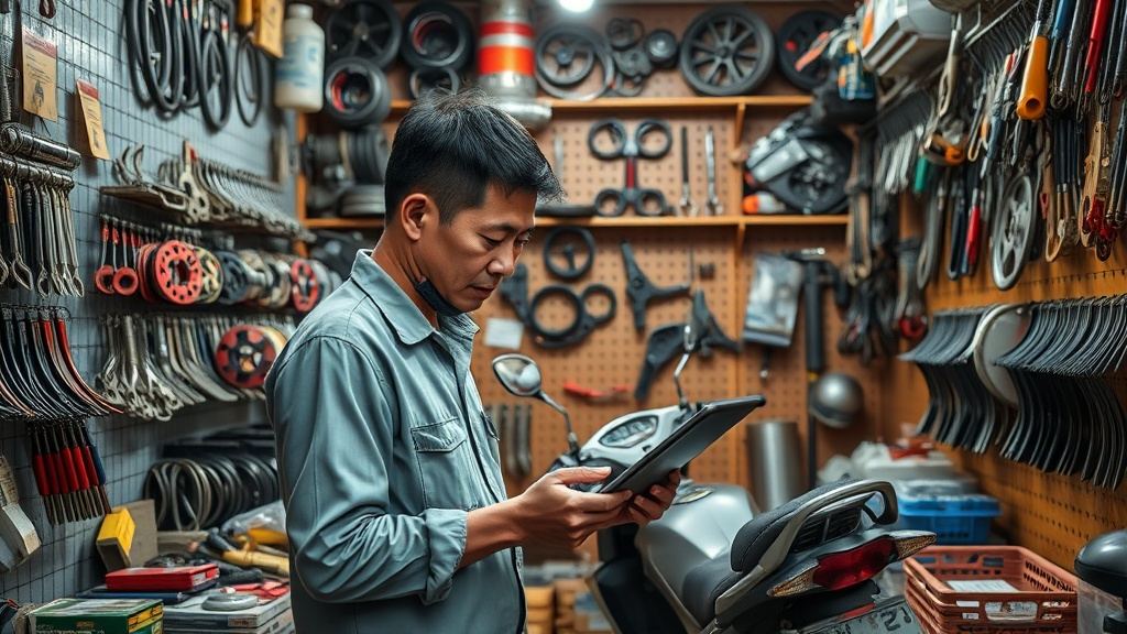 Phần mềm quản lý phụ tùng xe máy tại Ninh Bình: Giải pháp tối ưu