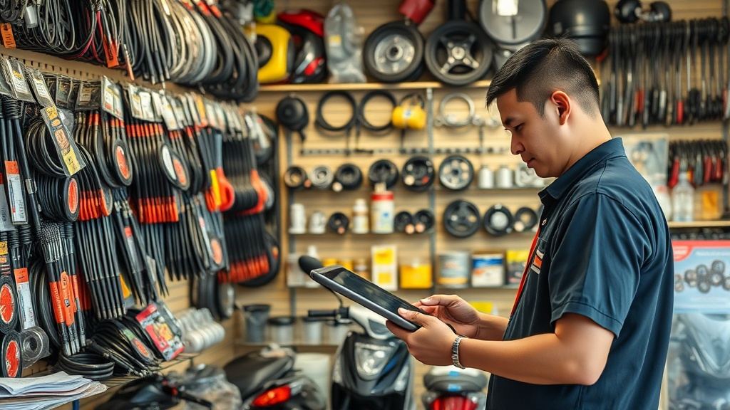 Phần mềm quản lý phụ tùng xe máy tại Sóc Trăng