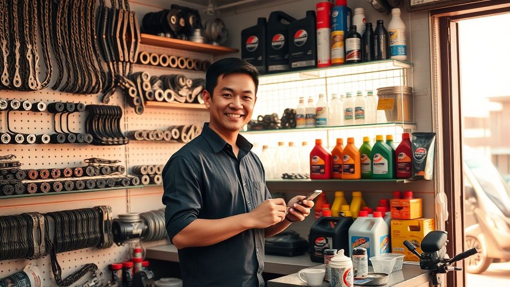 Phần mềm quản lý phụ tùng xe máy tại Thanh Hóa – Giải pháp tối ưu