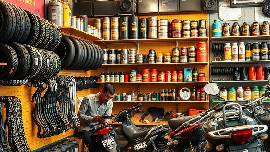Phần mềm quản lý phụ tùng xe máy tại TP Hồ Chí Minh