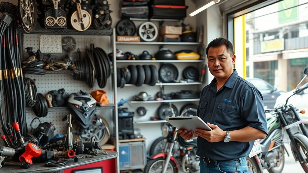 Phần mềm quản lý phụ tùng xe máy tại Vũng Tàu (Bà Rịa - Vũng Tàu)