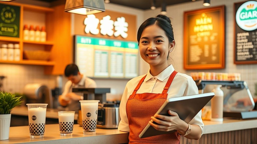 Phần mềm quản lý quán trà sữa tại Đồng Xoài (Bình Phước) 2026