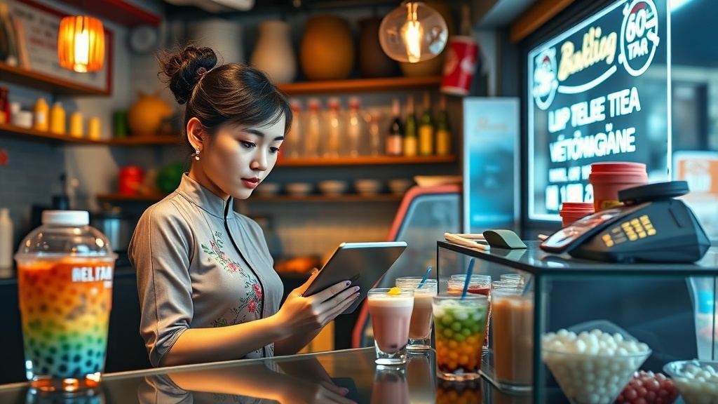 Phần mềm quản lý quán trà sữa tại Mỹ Tho (Tiền Giang) 2025