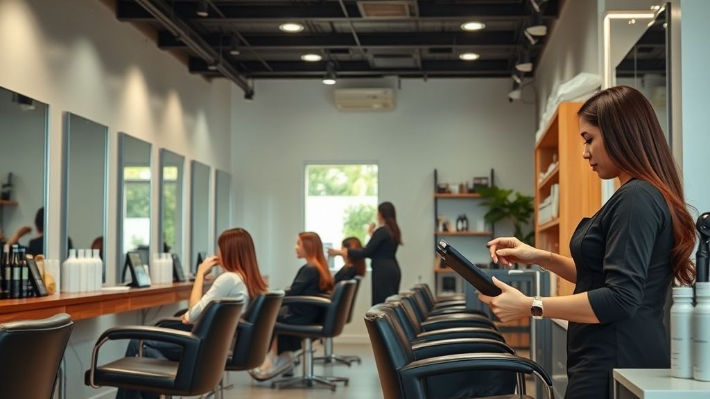 Phần mềm quản lý salon tóc tại Vinh (Nghệ An) - Giải pháp tối ưu