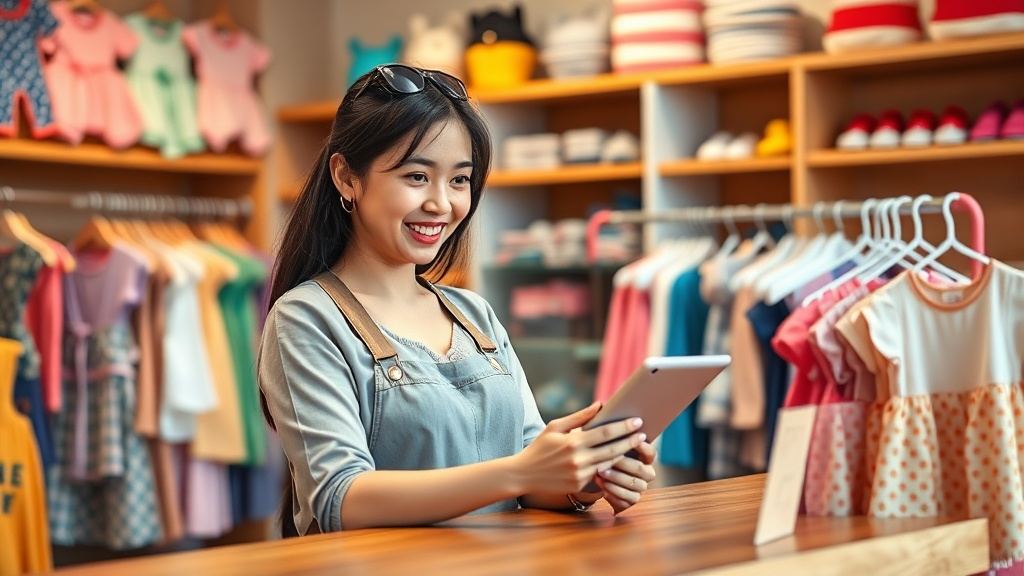 Phần mềm quản lý thời trang trẻ em tại Nam Định – Giải pháp cho shop nhỏ
