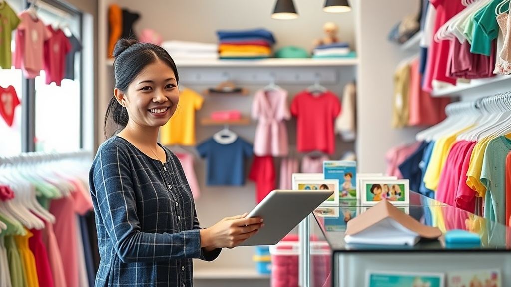 Phần mềm quản lý thời trang trẻ em tại Quy Nhơn (Bình Định) - Giải pháp tối ưu