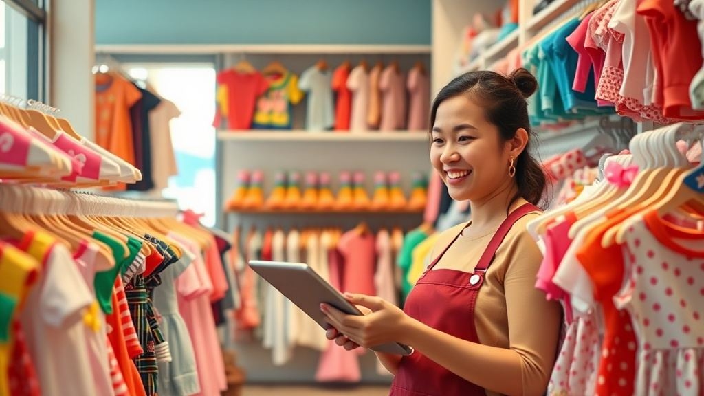 Phần mềm quản lý thời trang trẻ em tại Tây Ninh