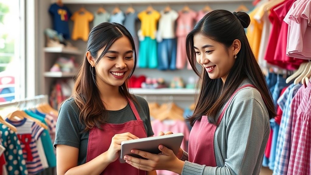 Phần mềm quản lý thời trang trẻ em tại Vĩnh Long