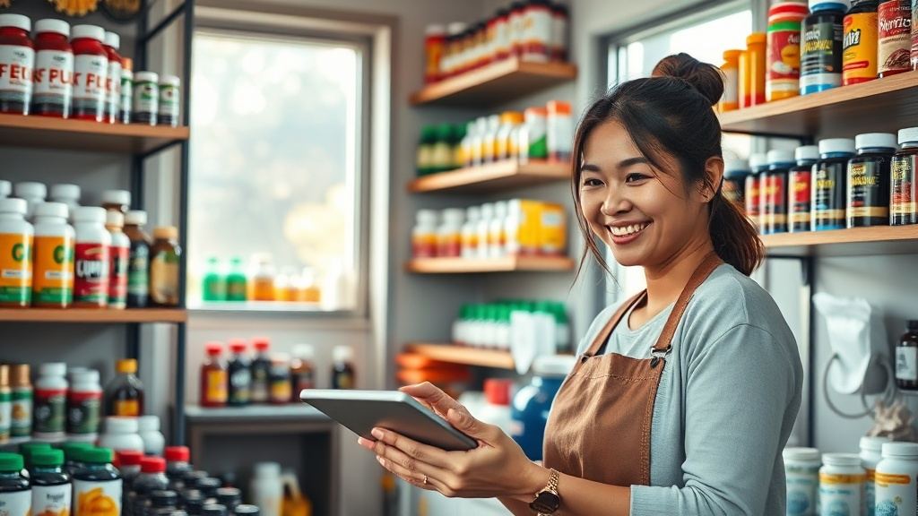Phần mềm quản lý thực phẩm chức năng tại Đà Lạt (Lâm Đồng)