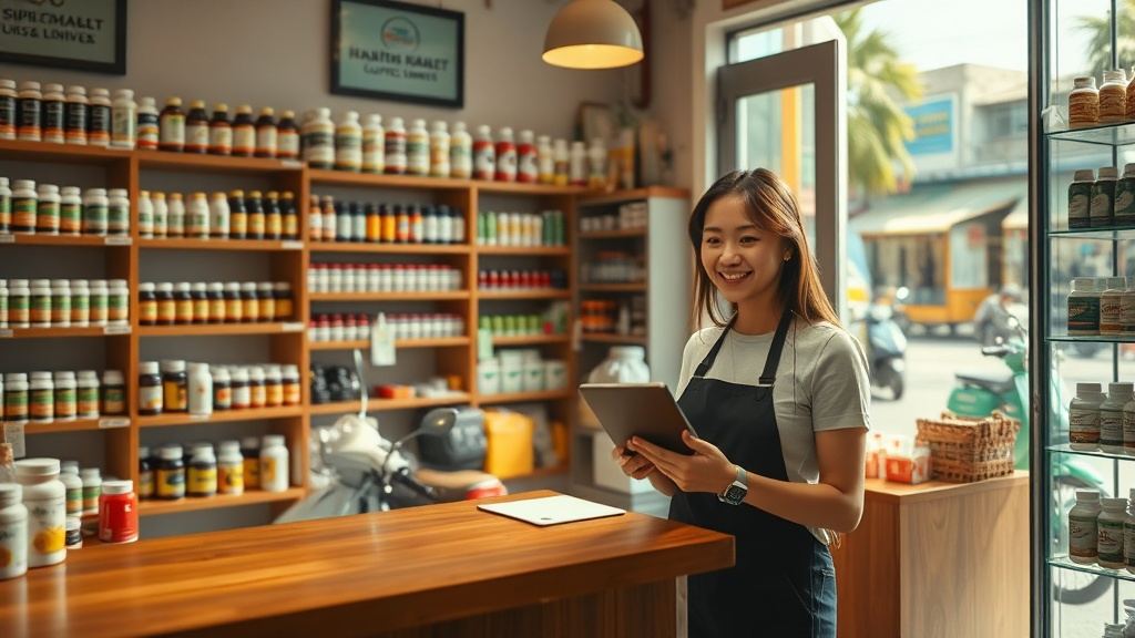 Phần mềm quản lý thực phẩm chức năng tại Đà Nẵng: Giải pháp tối ưu