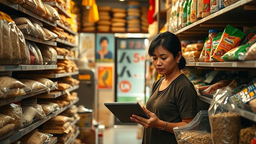 Phần mềm quản lý thực phẩm khô tại Cà Mau – Giải pháp tối ưu cho cửa hàng