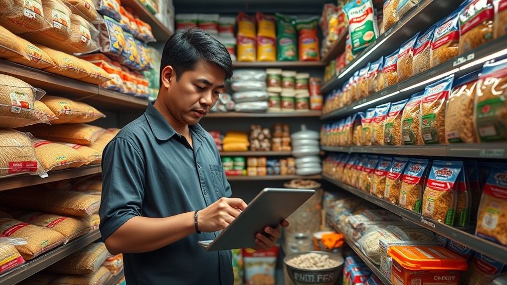 Phần mềm quản lý thực phẩm khô tại Đông Hà (Quảng Trị)