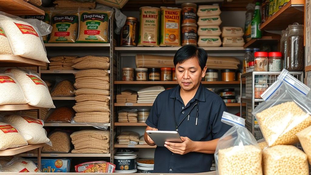 Phần mềm quản lý thực phẩm khô tại Quy Nhơn - Giải pháp tối ưu