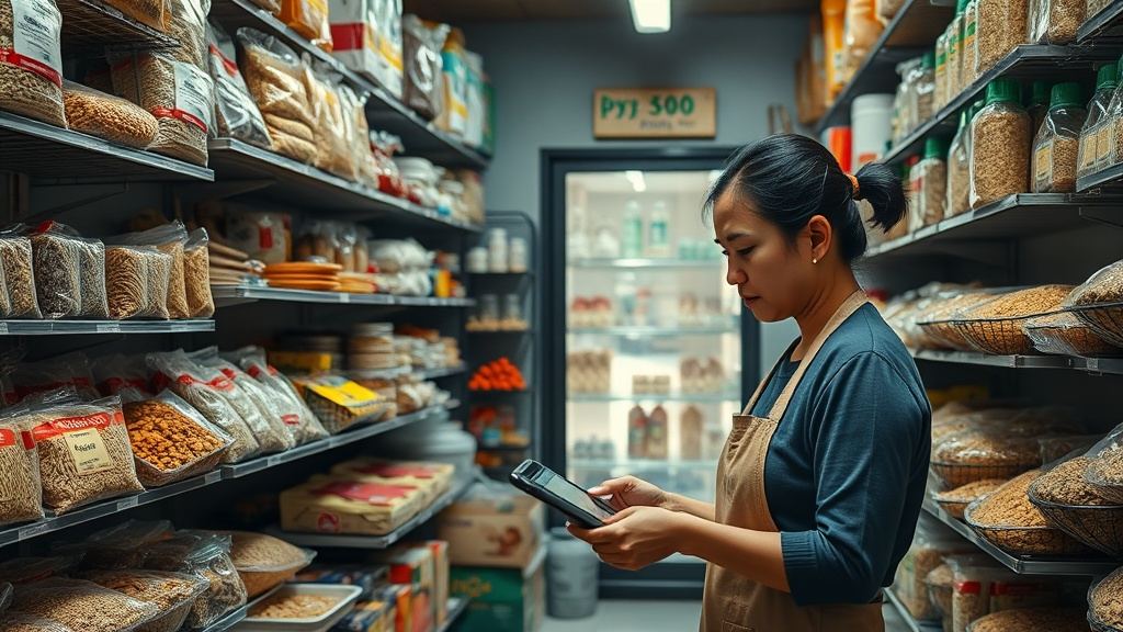 Phần mềm quản lý thực phẩm khô tại Vinh (Nghệ An) - Giải pháp tối ưu