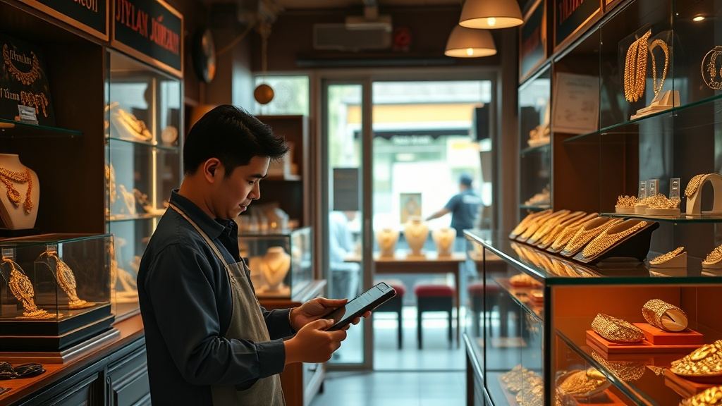 Phần mềm quản lý tiệm vàng bạc tại Đồng Hới (Quảng Bình) 2026