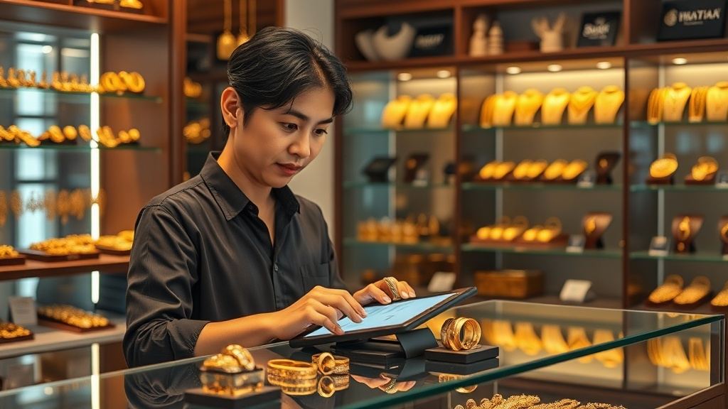 Phần mềm quản lý tiệm vàng bạc tại Mỹ Tho (Tiền Giang)