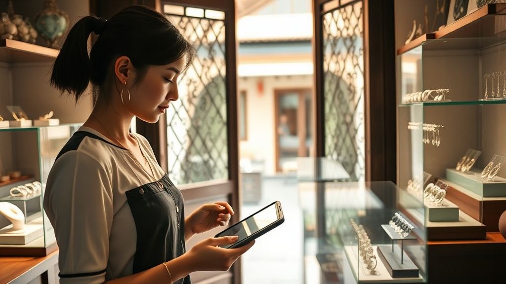 Phần mềm quản lý trang sức bạc tại Huế - Giải pháp cho shop nhỏ