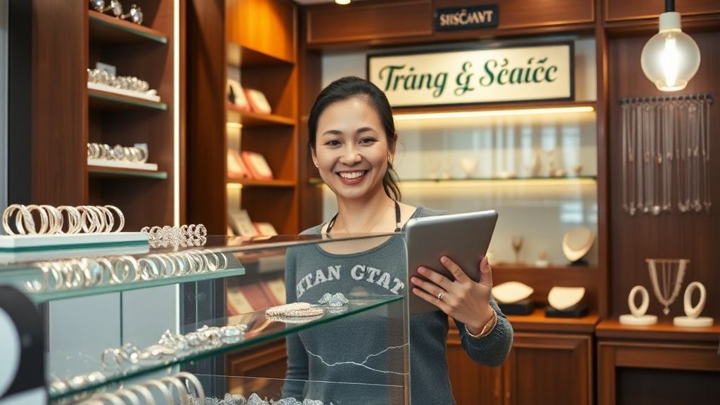 Phần mềm quản lý trang sức bạc tại Long Xuyên (An Giang) - Giải pháp tối ưu
