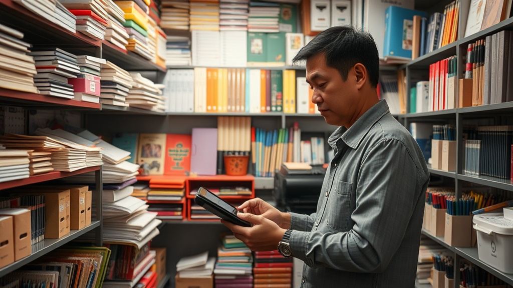 Phần mềm quản lý văn phòng phẩm tại Bình Dương: Giải pháp tối ưu