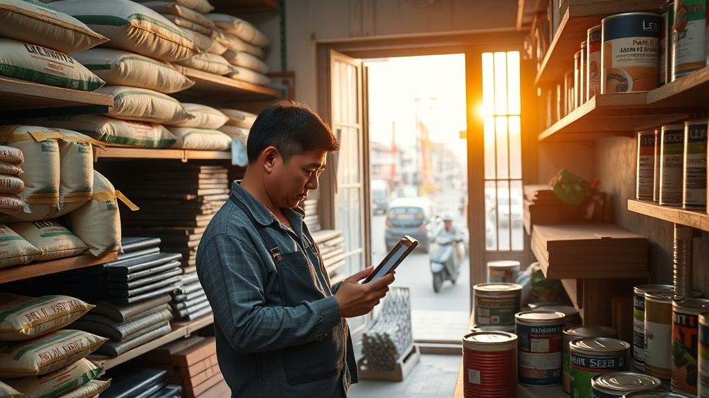 Phần mềm quản lý vật liệu xây dựng tại Bình Dương 2025