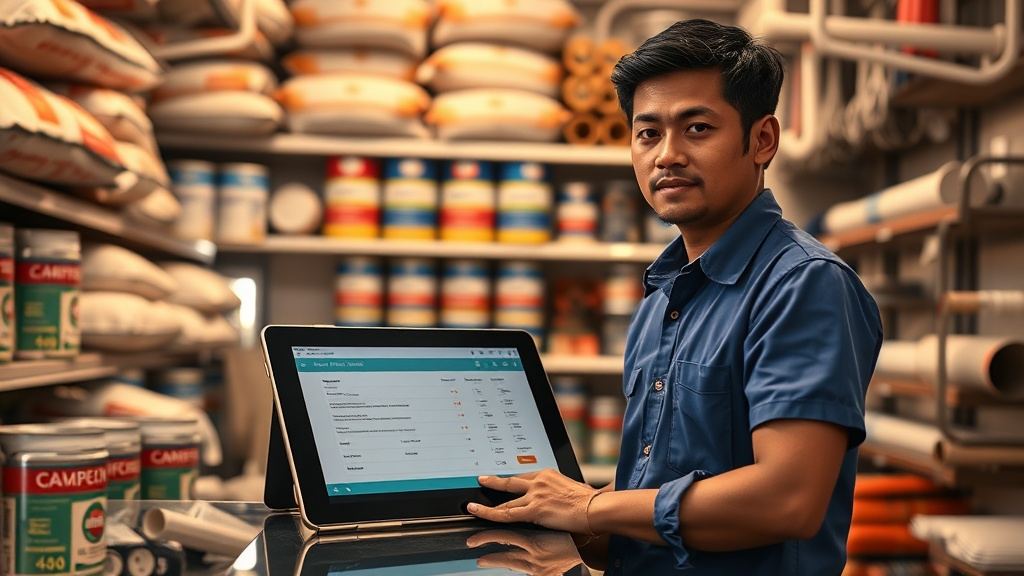 Phần mềm quản lý vật liệu xây dựng tại Huế - Giải pháp tối ưu