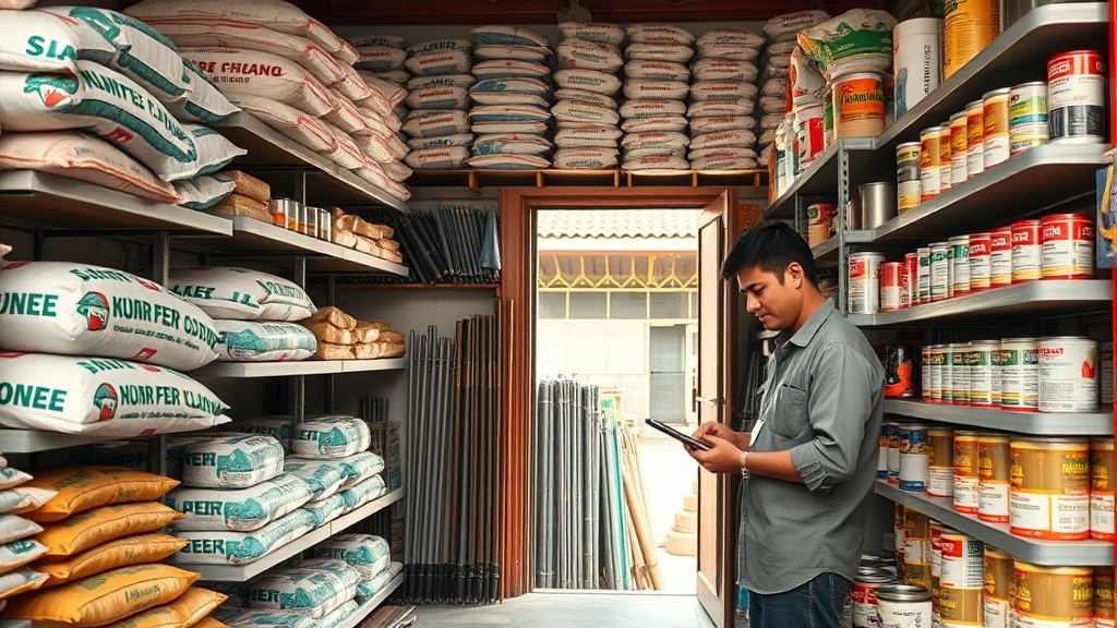 Phần mềm quản lý vật liệu xây dựng tại Quy Nhơn (Bình Định)