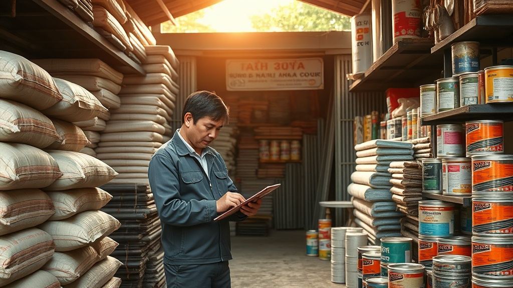 Phần mềm quản lý vật liệu xây dựng tại Thanh Hóa