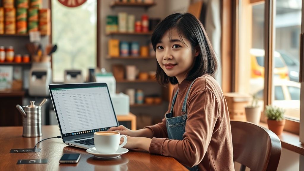 Template Excel quản lý bán hàng cho shop nhỏ miễn phí