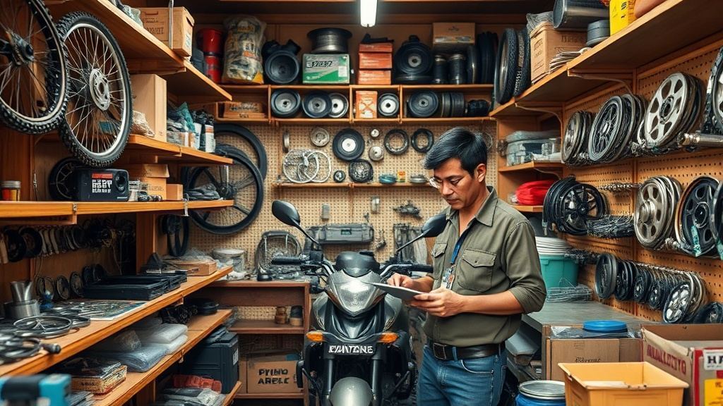 Top 10 sai lầm khi mở cửa hàng phụ tùng xe máy